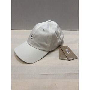 NEW On Cloud Running All-Day Cap Hat Ivory White One Size Organic Cotton NWT